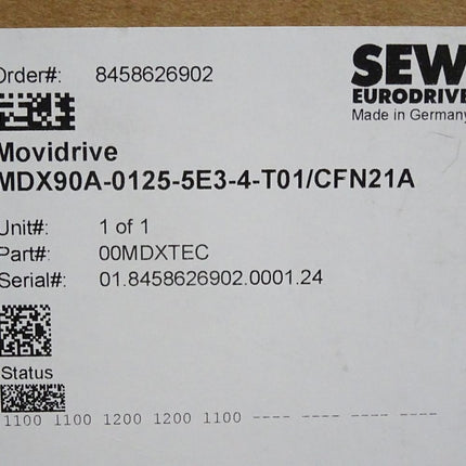 SEW Eurodrive Movidrive MDX90A-0125-5E3-4-T01 CFN21A 5.5kW / Neu OVP versiegelt