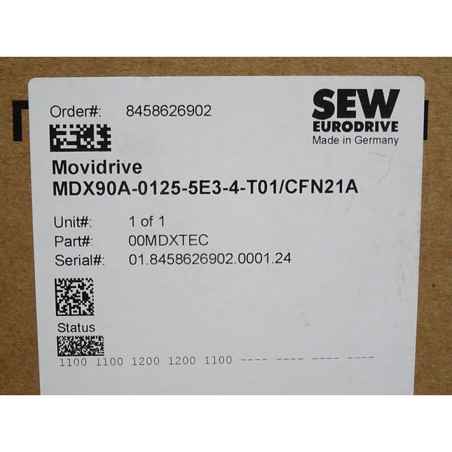 SEW Eurodrive Movidrive MDX90A-0125-5E3-4-T01 CFN21A 5.5kW / Neu OVP versiegelt