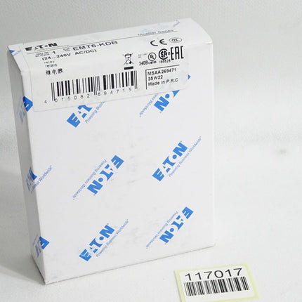 Eaton EMT6-KDB Relais 24…240V AC/DC / Neu OVP