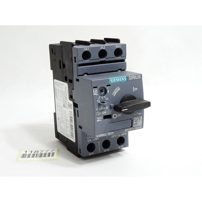 Siemens Leistungsschalter 3RV2011-1GA10 / Neuwertig - Maranos.de