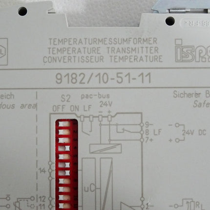 Stahl Temperaturmessumformer 9182/10-51-11