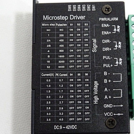 Microstep Driver Schrittmotortreiber DC 9~42VDC / Neuwertig - Maranos.de