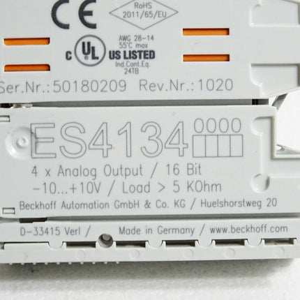 Beckhoff ES4134 Rev.1020 EtherCAT-Klemme - Maranos.de