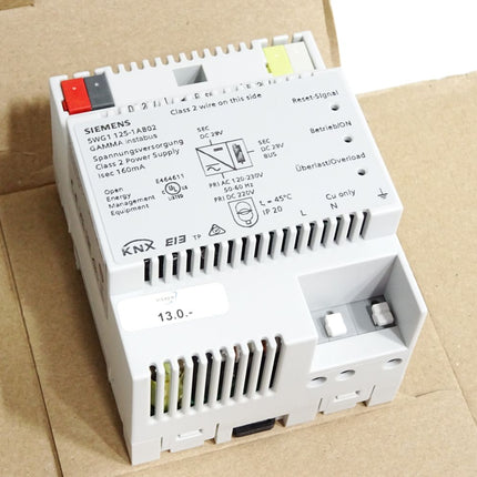 Siemens 5WG1 125-1AB02 5WG1125-1AB02 Power Supply GAMMA instabus / Neu OVP - Maranos.de