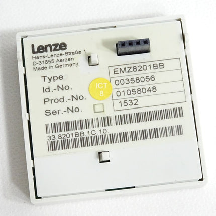 Lenze Bedienmodul Keypad Panel EMZ8201BB 00358056 33.8201BB.1C.10