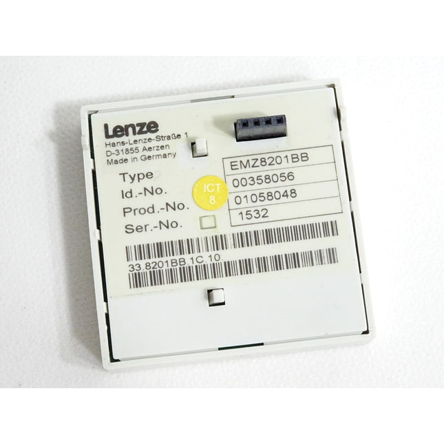 Lenze Bedienmodul Keypad Panel EMZ8201BB 00358056 33.8201BB.1C.10