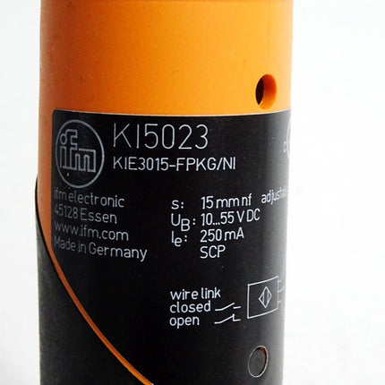 Ifm Electronic KI5023 KIE3015-FPKG/NI Kapazitiver Sensor - Maranos.de