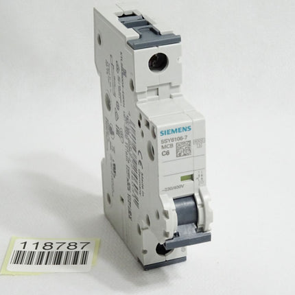 Siemens Leitungsschutzschalter 5SY6106-7 MCB C6 / Neuwertig - Maranos.de