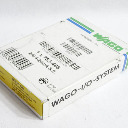 Wago 753-466 2-Kanal-Analogeingang / Neu OVP versiegelt - Maranos.de