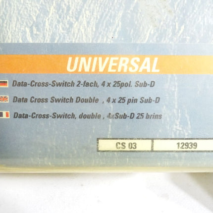Vivanco Freitag Electronic AS-2001 CS03 Data-Cross-Switch double / Neu OVP - Maranos.de