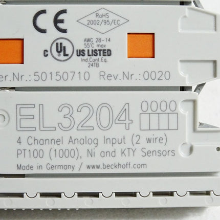 Beckhoff EL3204 analoge Eingangsklemme - Maranos.de