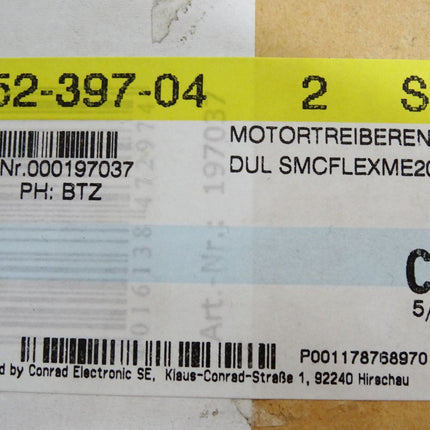 SMC Schrittmotorsteuerung SMCflexME ME2000 v6.2 wie abgebildet / Neu - Maranos.de