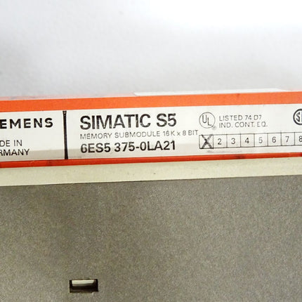 Siemens S5-100U CPU103 6ES5103-8MA02 + 6ES5375-0LA21