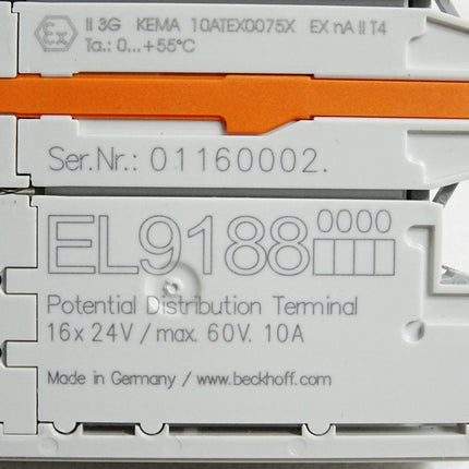 Beckhoff EL9188 Potenzialverteilungsklemme - Maranos.de