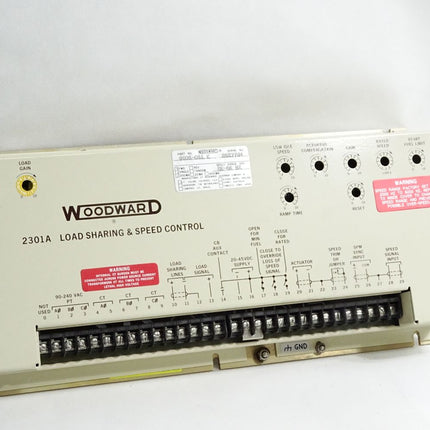Woodward 2301A Load sharing & Speed control 9906-061 E FWD SINGLE 200MA