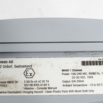 Metler Toldeo M400 1 Channel - Maranos.de