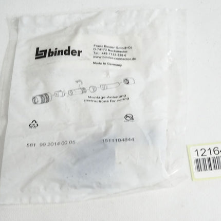 Binder Kabelstecker 5819920140005 / Neu OVP