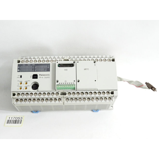 Panasonic FP-X C60RD Control Unit AFPX-C60RD + AFPX-MRTC + AFPX-IN8