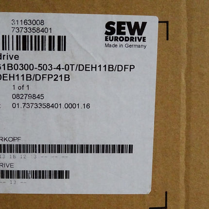 SEW Eurodrive MDX61B0300-503-4-0T/DEH11B/DFP21B/DEH11B/DFP21B 08279845 / Neu OVP - Maranos.de