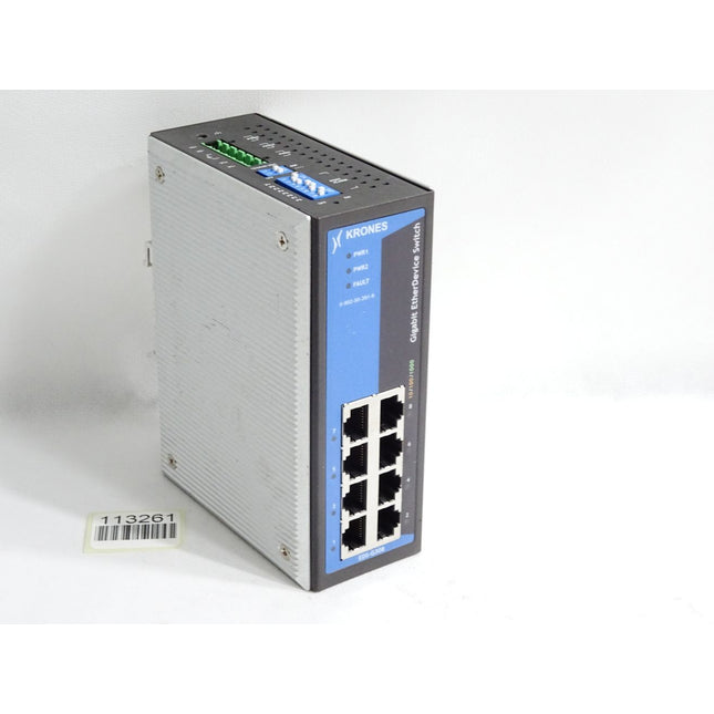 Krones EDS-G308 8G-port full Gigabit unmanaged Ethernet switch - Maranos.de