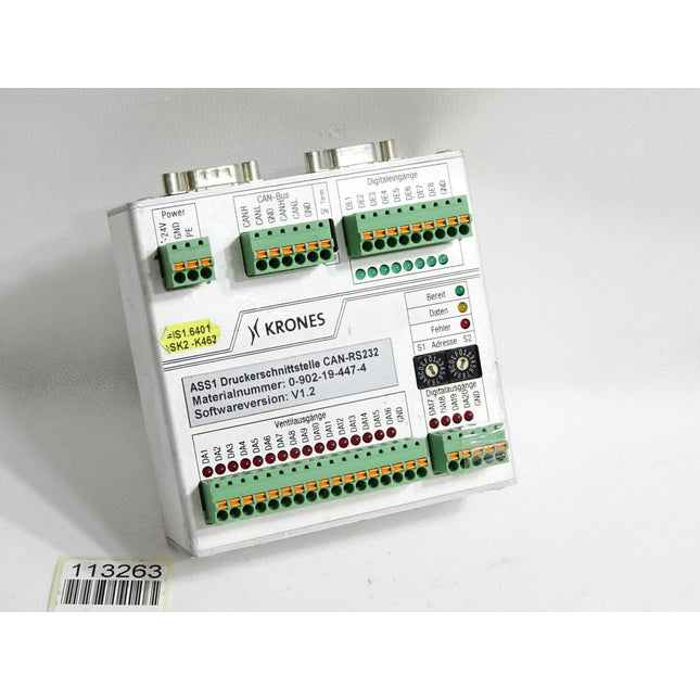 Krones Multifunktionscontroller ASS1 - Maranos.de