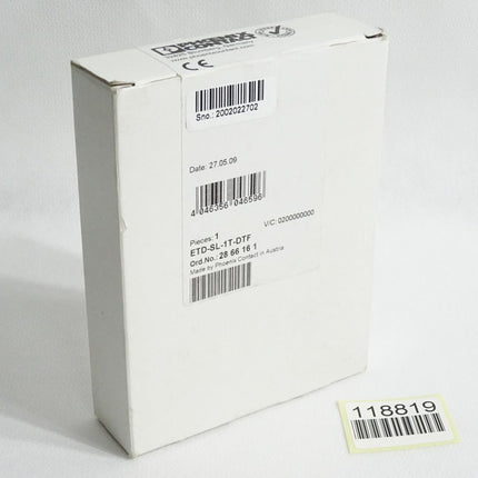 Phoenix Contact  Zeitrelais 2866161 ETD-SL-1T-DTF / Neu OVP versiegelt - Maranos.de