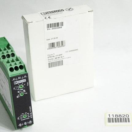 Phoenix Contact  Zeitrelais 2866161 ETD-SL-1T-DTF / Neu OVP - Maranos.de
