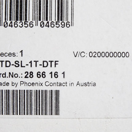 Phoenix Contact  Zeitrelais 2866161 ETD-SL-1T-DTF / Neu OVP - Maranos.de