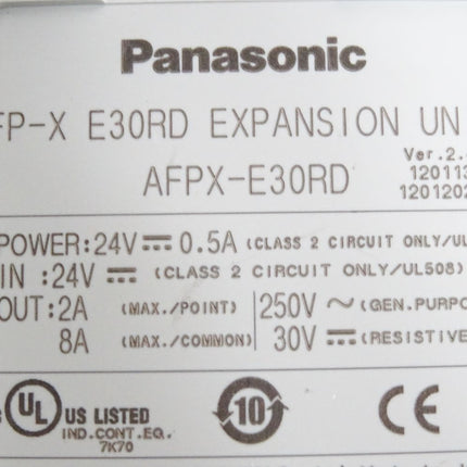Panasonic FP-X E30RD Expansion Unit AFPX-E30RD