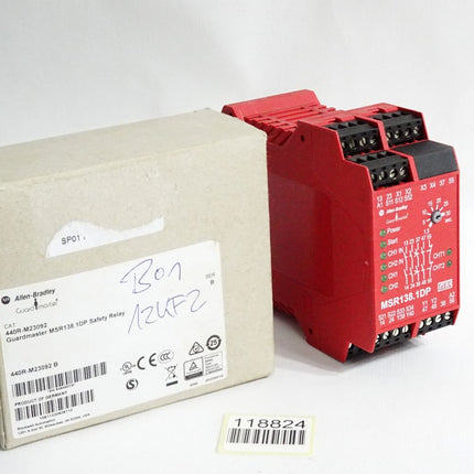 Allen Bradley Guard Master Safety Relay 440R-M23092 MSR138.1DP / Neu OVP - Maranos.de