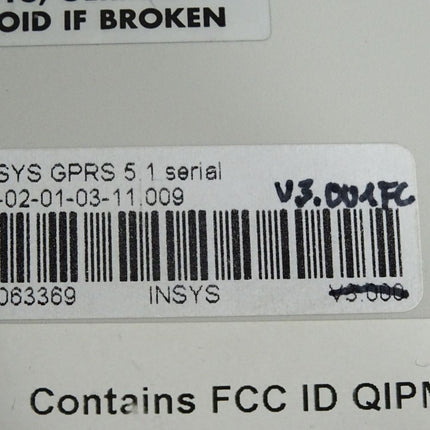 Insys GPRS 5.1 serial 11-02-01-03-11.009 v3.001FC