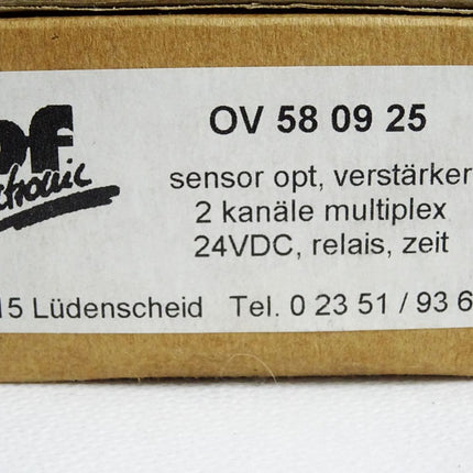 Ipf electronic Hochleistungslichtschranke Verstärker OV580925 / Neu OVP - Maranos.de