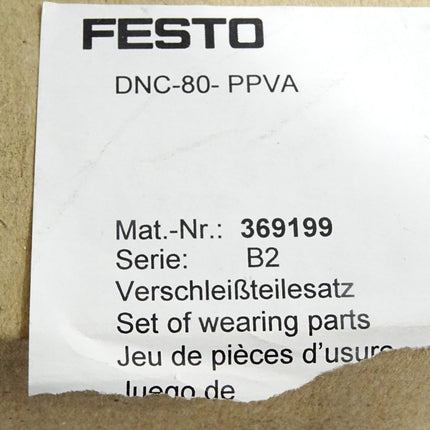 Festo Verschleißteilesatz 369199 / Neu OVP