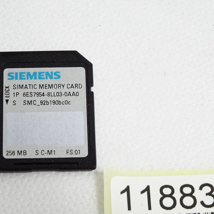 Siemens Memory Card 256MB 6ES7954-8LL03-0AA0 6ES7 954-8LL03-0AA0 / Neuwertig - Maranos.de