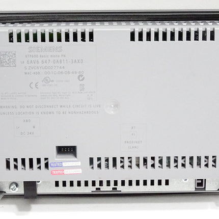 Siemens KTP600 Panel 6AV6647-0AB11-3AX0 6AV6 647-0AB11-3AX0 - Rahmen beschädigt - Maranos.de
