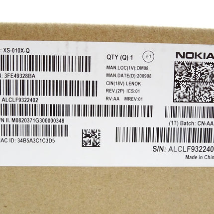 Nokia Optical Network Terminal XS-010X-Q 3FE49328BA / Neu OVP