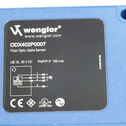 Wenglor ODX402P0007 Lichtleiter Verstärker - Maranos.de