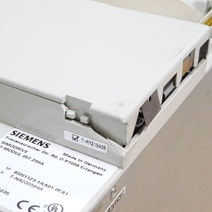 Siemens Simodrive LT-Modul INT.200A 6SN1123-1AA01-0FA1 - Abdeckung beschädigt