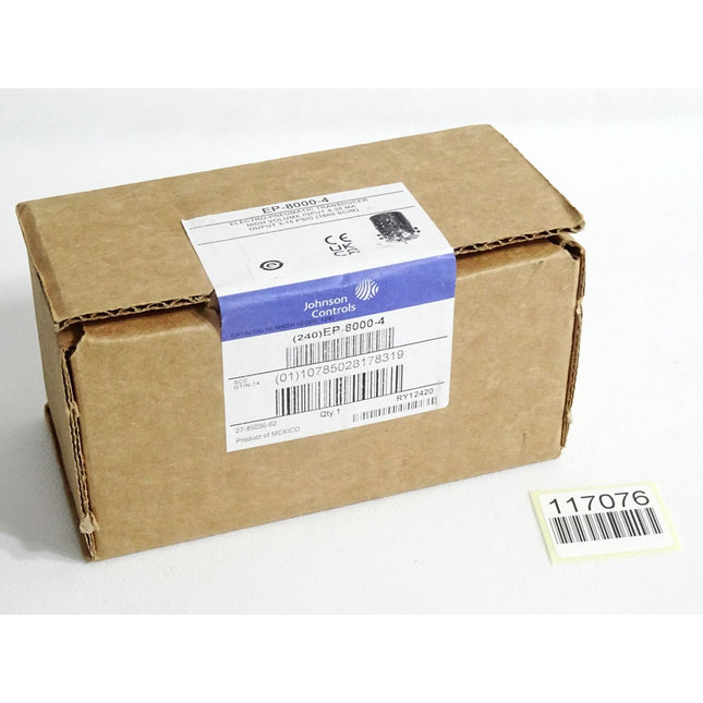 Johnson Controls EP-8000-4 Electro-Pneumatic Transducer / Neu OVP versiegelt