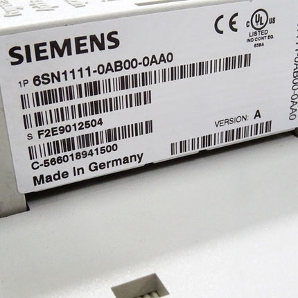 Siemens Simodrive E/R INT.120/156KW 6SN1145-1BB00-0FA1 K - Abdeckung beschädigt