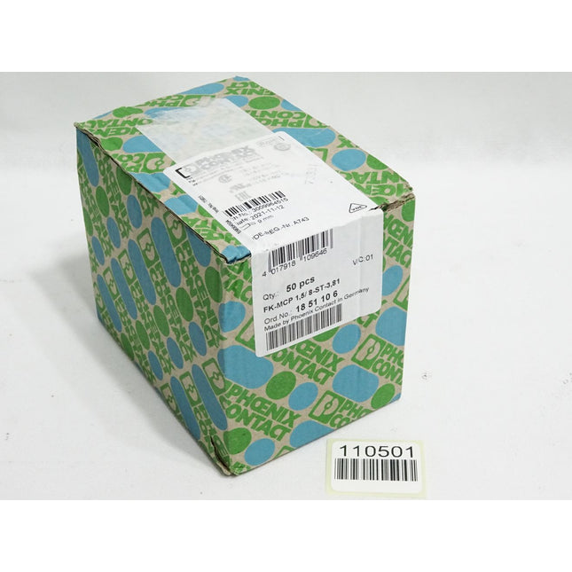 Phoenix Contact 1851106 FK-MCP 1,5/ 8-ST-3,81 Inhalt:50 Stück Neu OVP versiegelt - Maranos.de