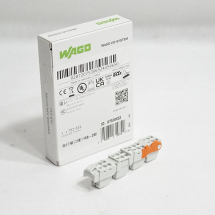 Wago Serielle Schnittstelle 753-652 mit Stecker 753-110 / Neu OVP versiegelt