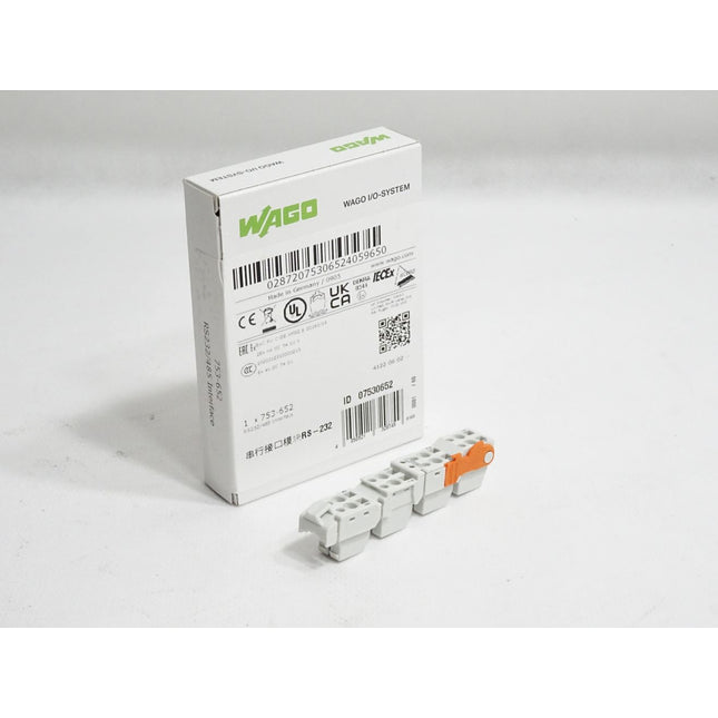 Wago Serielle Schnittstelle 753-652 mit Stecker 753-110 / Neu OVP versiegelt