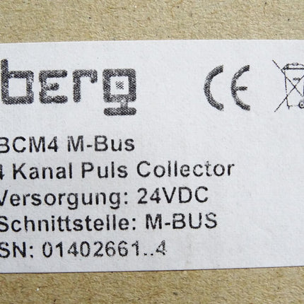 Berg BCM4 M-Bus 4 Kanal Puls Collector / Neu OVP