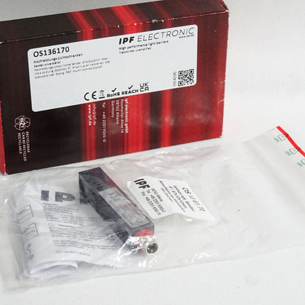 Ipf electronic OS136170 Hochleistungs-Lichtschranken Sender unverstärkt Neu OVP