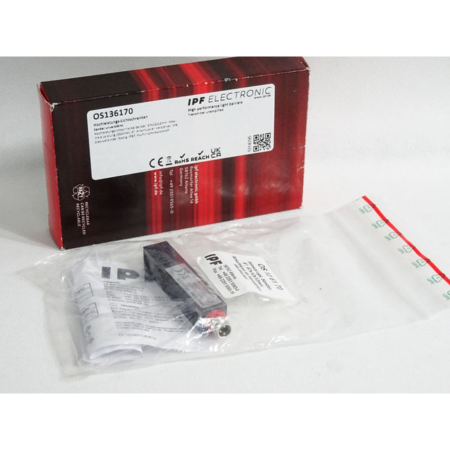 Ipf electronic OS136170 Hochleistungs-Lichtschranken Sender unverstärkt Neu OVP
