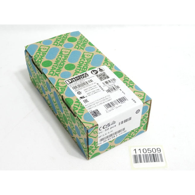 Phoenix Contact 3043043 Inhalt:50 Stück SP2,5/1-M / Neu OVP versiegelt - Maranos.de