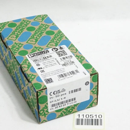 Phoenix Contact 3043077 Inhalt:50 Stück SP2,5/1-R / Neu OVP versiegelt - Maranos.de