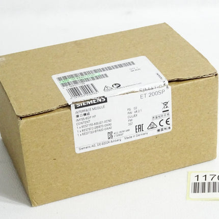 Siemens ET200SP IM155-6 DP HF 6ES7155-6BA01-0CN0 6ES7 155-6BA01-0CN0 / Neu OVP