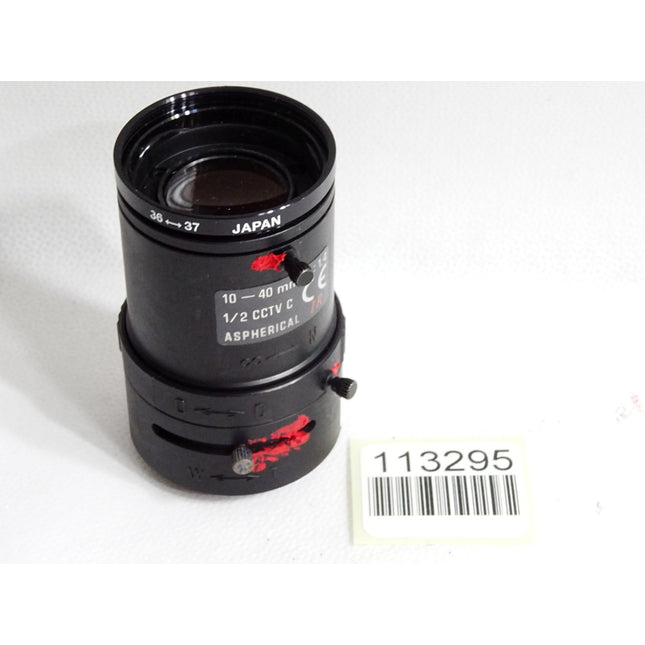 Tamron Aspherical Objektiv 10-40mm 1:1.4 1/2 CCTV C - Maranos.de